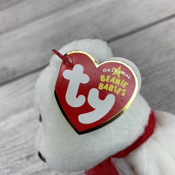 Beanie Babies TY Valentina & Casanova Valentine Day Love Heart Teddy Bears Toy * - Picture 13 of 15